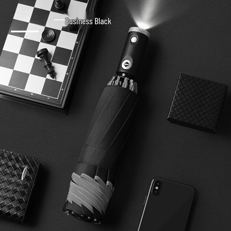 

Milinxunchi Automatic Reverse Folding LED Umbrella