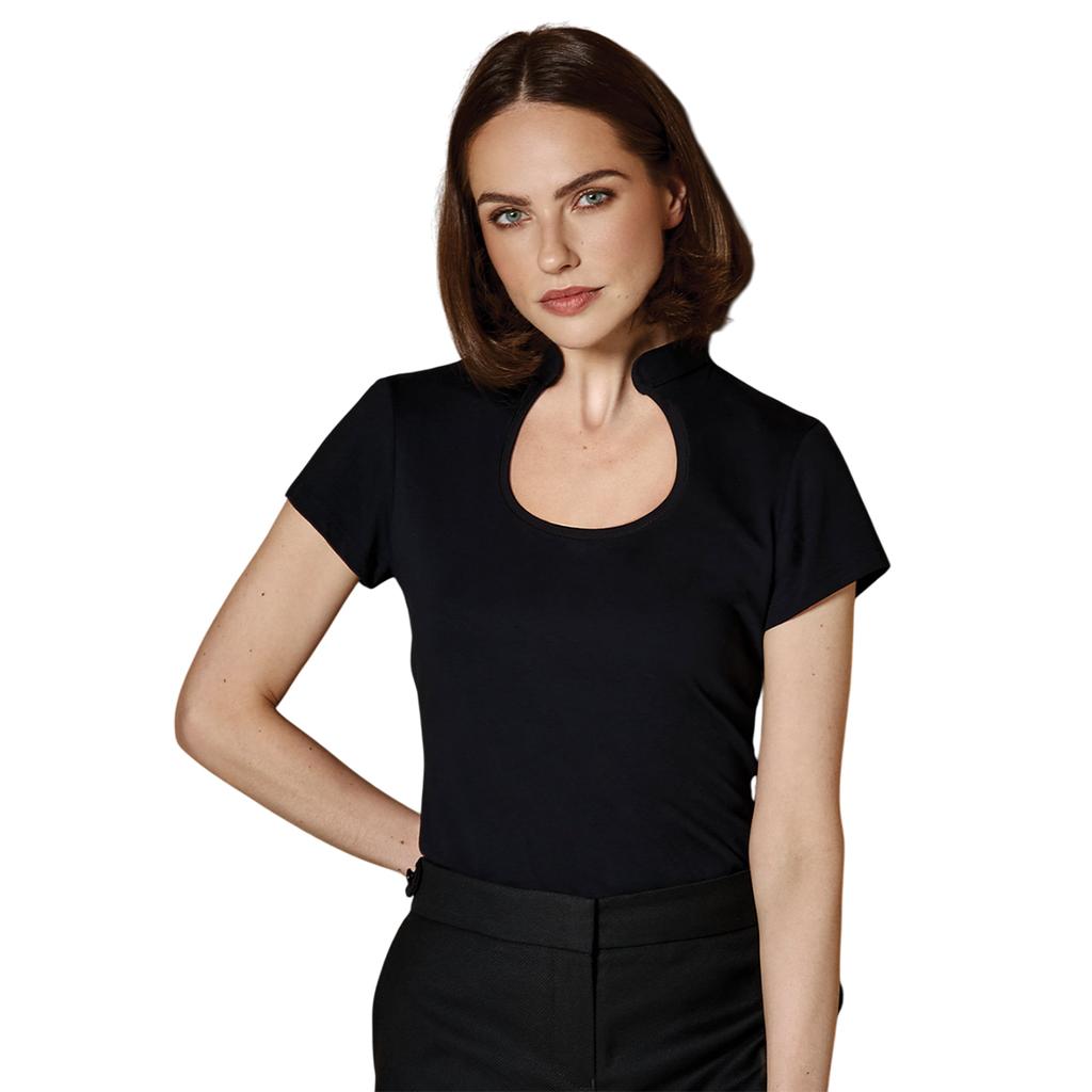 Kustom Kit Womens/Ladies Keyhole Regular Top