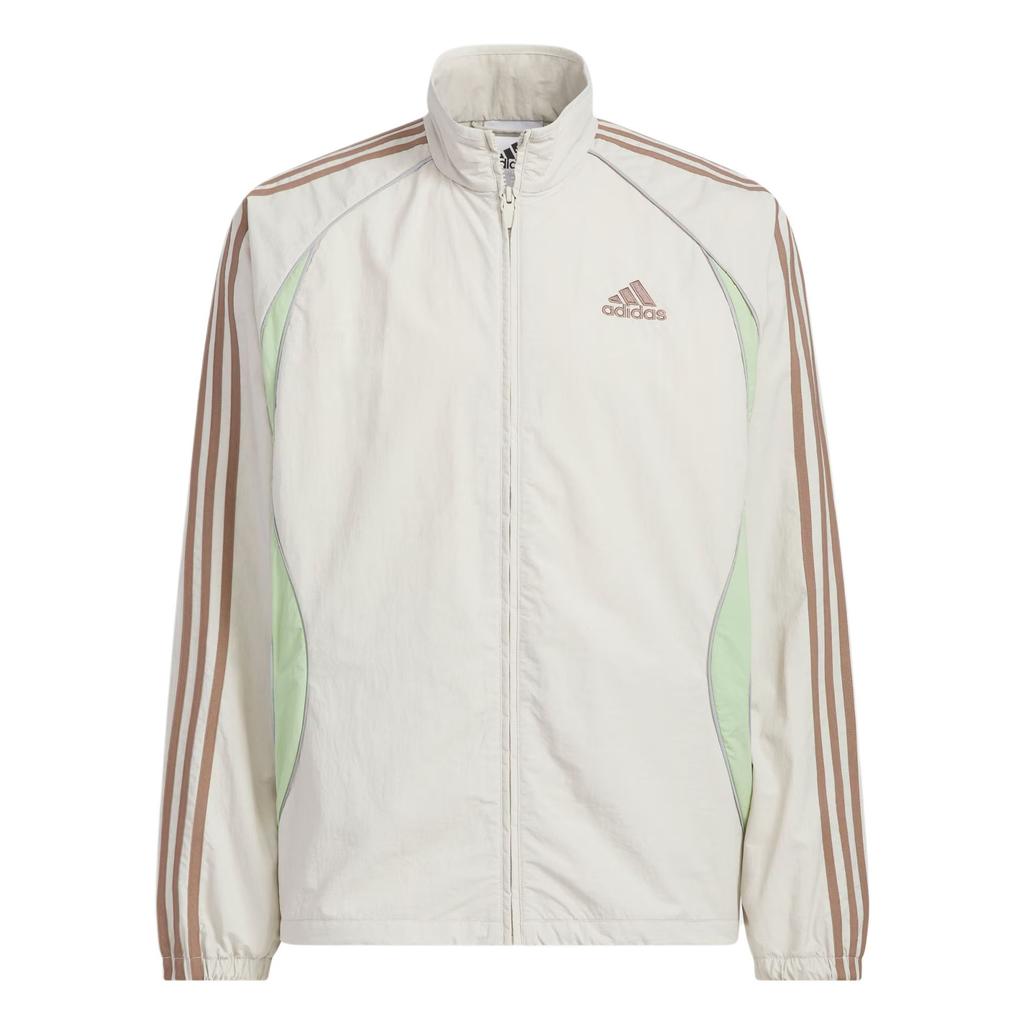 Adidas Ss25 Teamgeist Stand Collar Loose Fit Long Sleeve Jacket Men Jacket KE5846