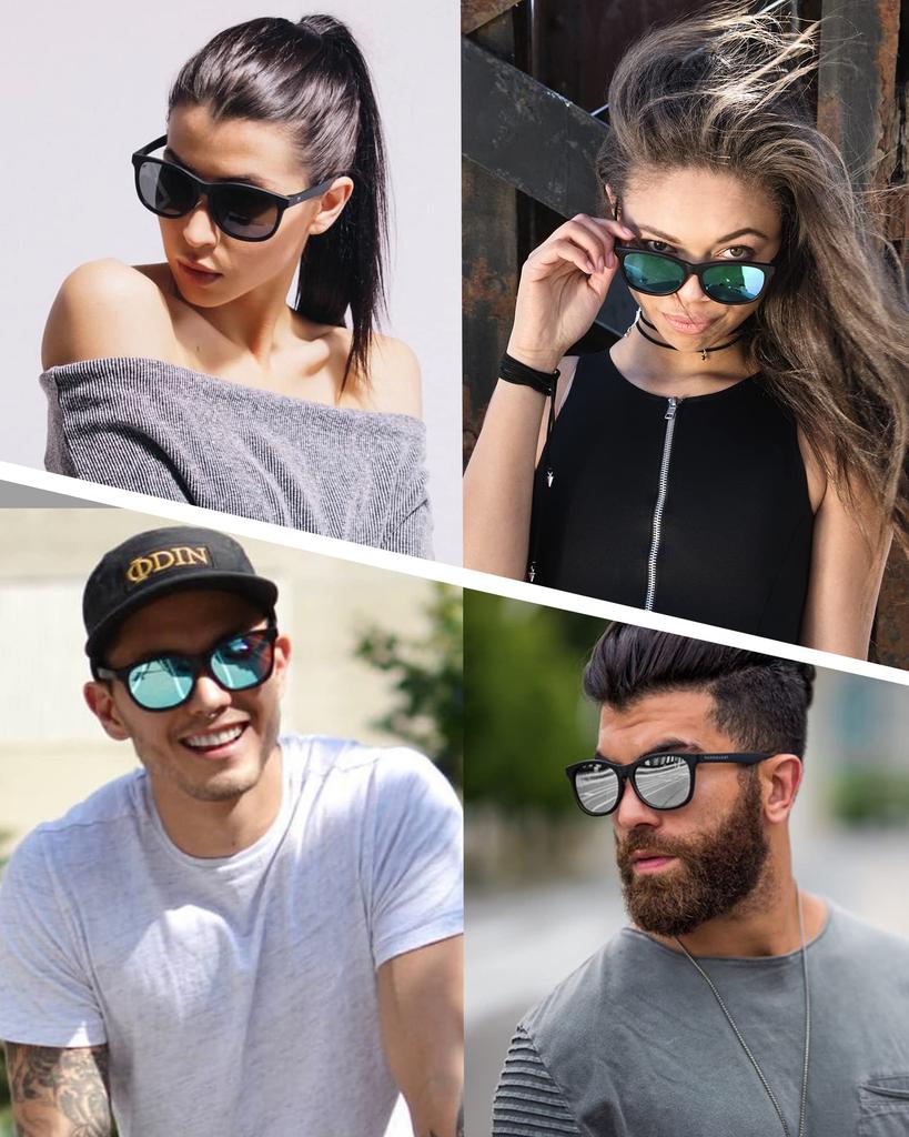 Sunglasses for Polarized Ultra Lightweight HD Polarized UV Mirror Wellington Storage Bag Included [MARSQUEST] Driving, Sunglasses, 18g, Anti-Impact,