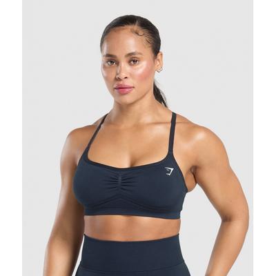 Lift Seamless Sports Bra Midnight Blue Black Marl B3b3q Ucvj