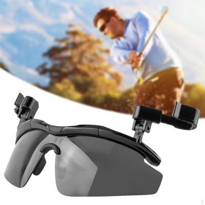Outdoor Polarized Sunglasses Clip On Hat Cap Men Women Adults Sun Protection Eyeglasses