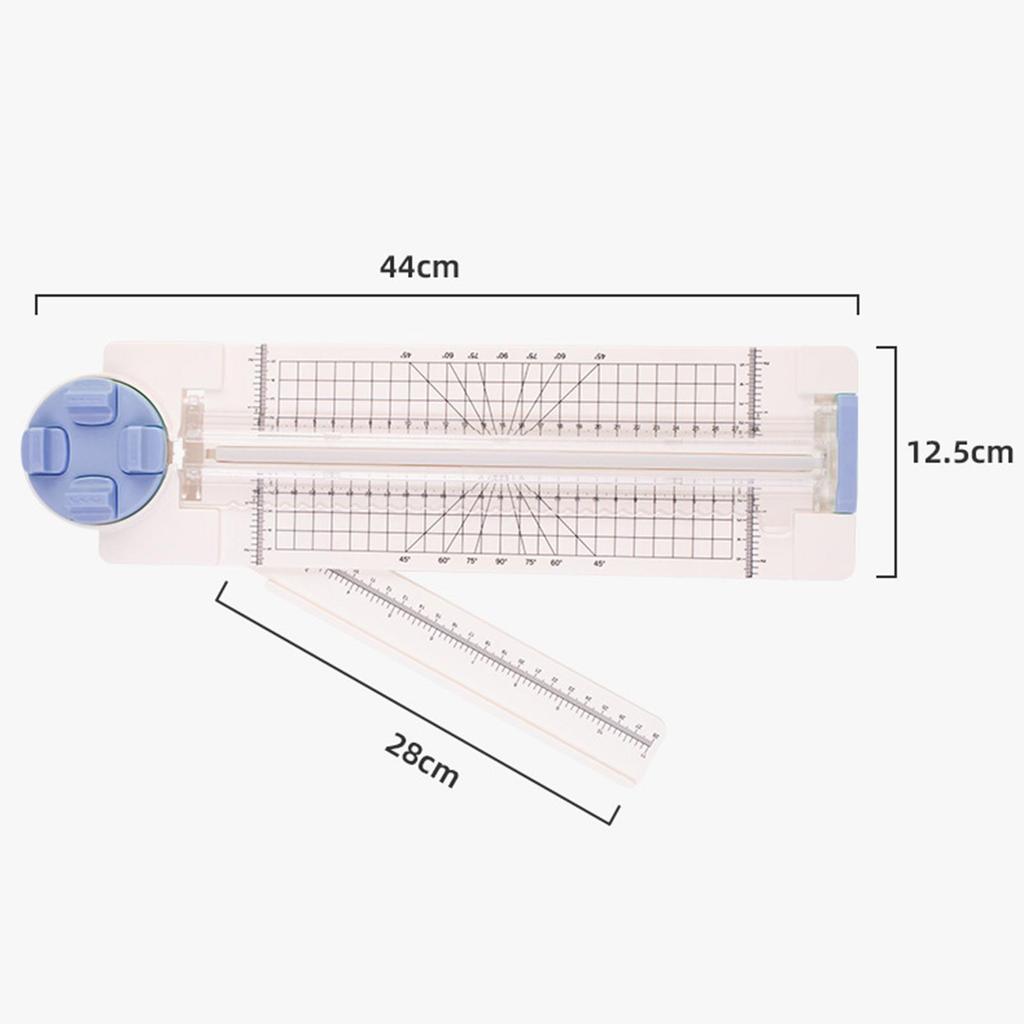 4 In 1 Paper Cutter Trimmer for Card Making Labels DIY Crafting Supplies