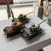 Retro T34 Zinc Alloy Military Tank Model - Metal Craft Home Decor Ornament