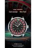 Men's Luminous Waterproof Leather Strap Quartz Watch - Stylish & Trendy