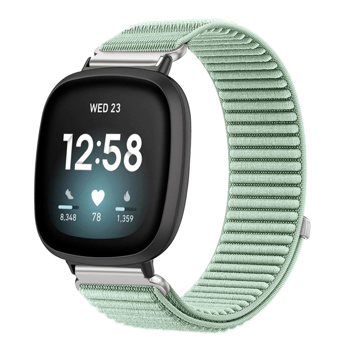 

Нейлоновый ремешок для часов для Fitbit Versa 4/3, спортивный браслет-ремешок на запястье, замена для умных часов Fitbit Versa 2/1, дышащий ремешок for versa 2 1