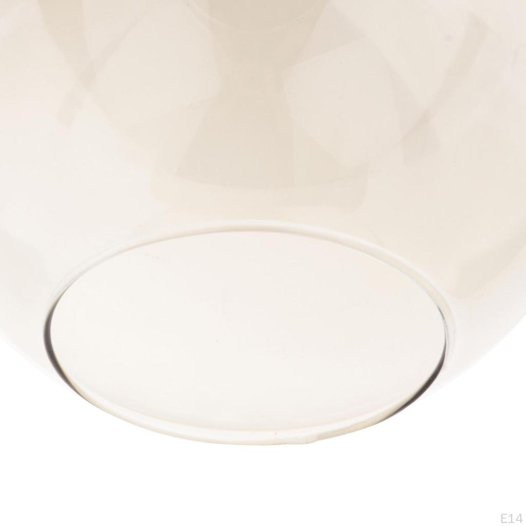 Glass Globe Lamp Shade Multiple Specifications Light Fixture Replacement 2.56-2.76 Inch Fitter