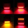 2X 12V 26LED Submersible Trailer Lights Stop Tail Turn Signal Lights License Number Plate for Trailer Truck RV Lighting Upgrade