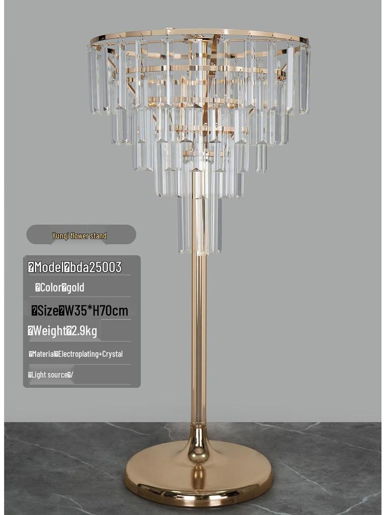 Crystal Wedding Table Centerpiece Flower Stand