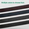 Car Mouldings Trim PU Leather Braid Decorative Line Strip For Dashboard Door Sticker Universal DIY Strips Interior Accessories