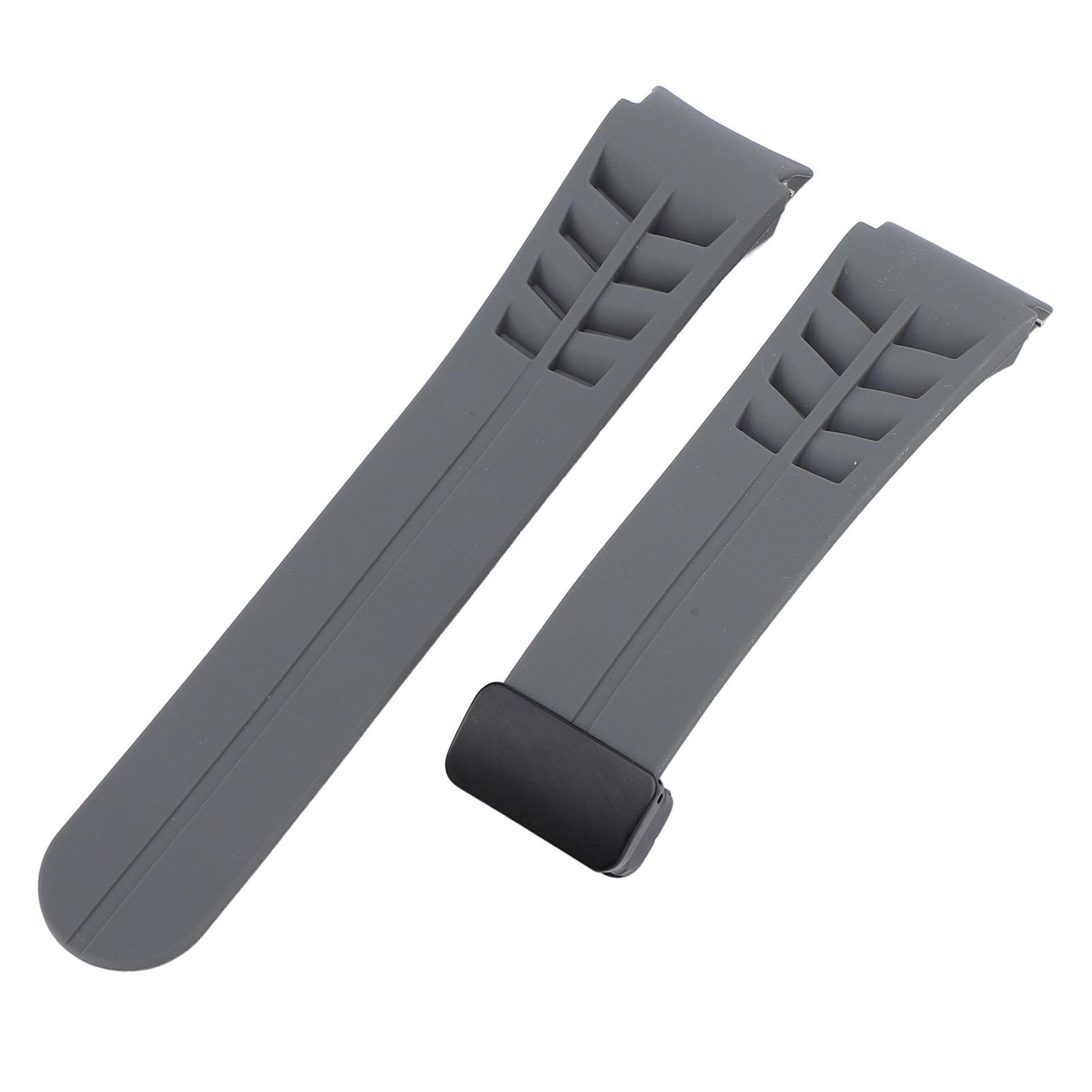 

Силиконовый ремешок для часов 44 мм, магнитная складная застежка, быстросъемный, удобный браслет для Galaxy