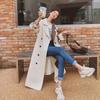 Neuer Trenchcoat für Damen im Frühherbst im koreanischen Stil mit lockerem Temperament und schlankmachender Jacke im britischen Stil