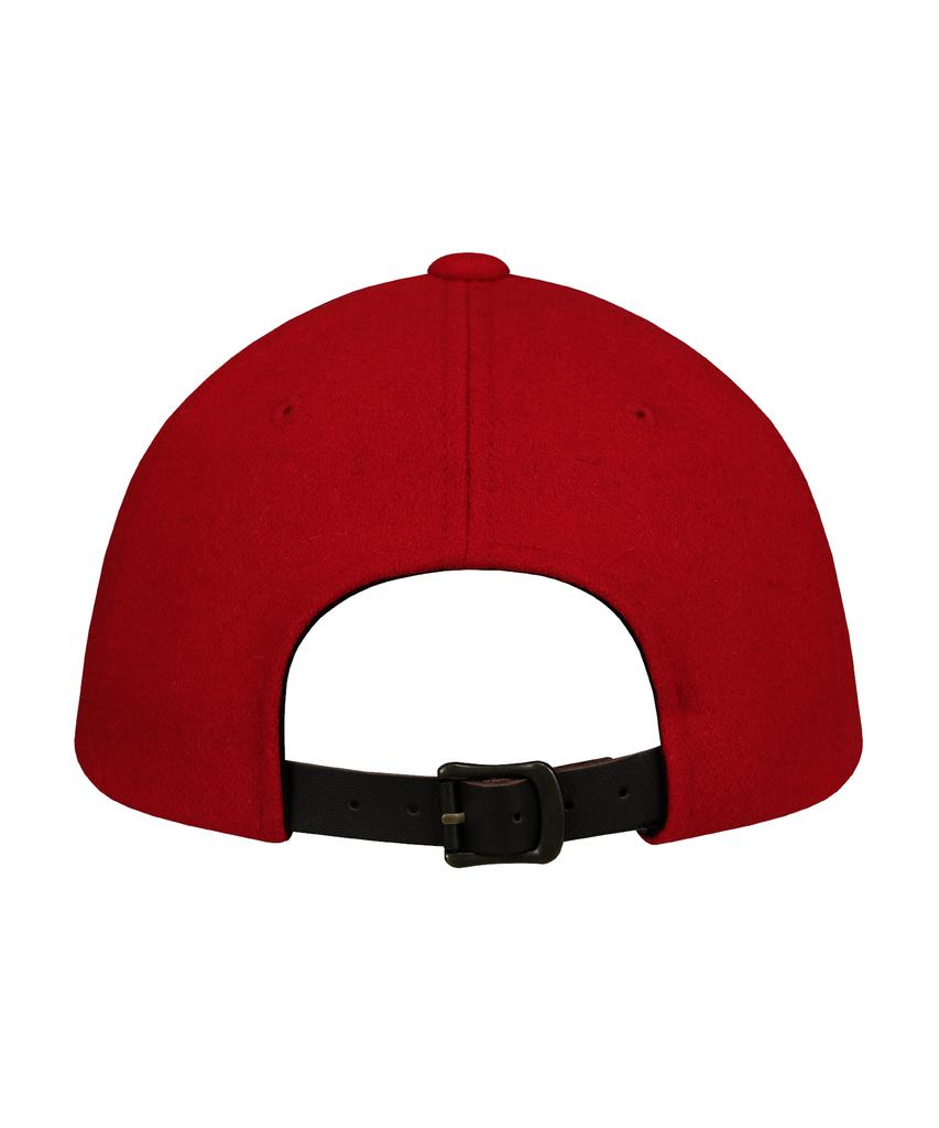 Honguseong Signal Native American Wool Ball-Cap_Red