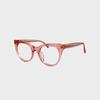 Ilsamsaemem Cat'S Eye Oversized Acetate Transparent Light Pink M000879