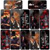 Case for Samsung Galaxy S25 S24 S23 iPhone 16 15 Xiaomi Redmi Note 14 13 12 16E X 11 Pro Max XR OPPO Moto Huawei Akatsuki Poster Itachi Naruto Sasuke