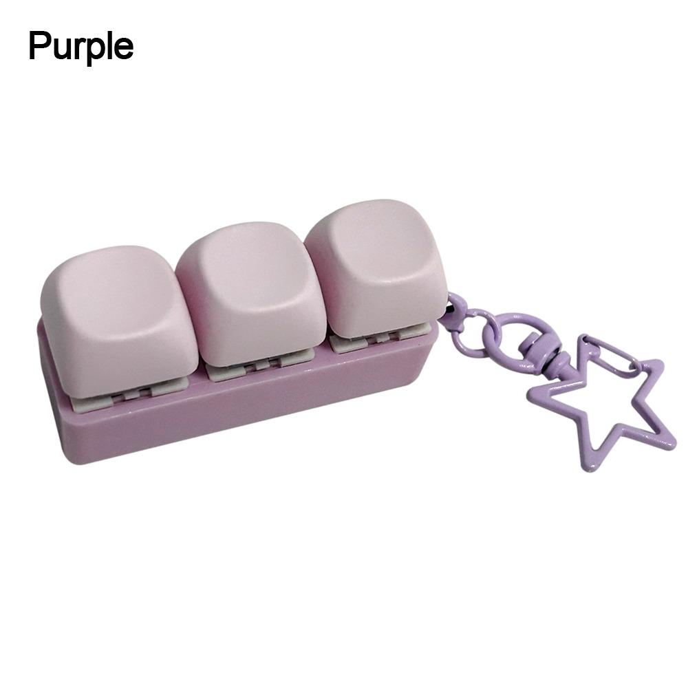 

Кейкап Фіidget Брелок для Ключів Кнопка Іграшка для Щипання Розслаблююча Іграшка-Клікер