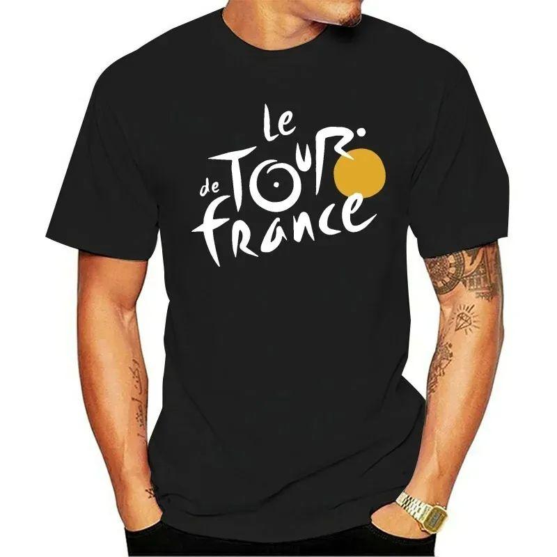 2025 New Summer Le Tour De FranceS T-shirt Sweatshirt with Garland Printing, French Bicycle, Unisex T-shirt, Loose Sports Top