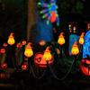 Halloween Pumpkin Stake Lights Halloween Solar Pumpkin Ground Stake Light Orange Garden Decorations Pathway Ground Insert
