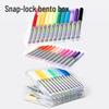 Large Capacity Quick-Dry Liquid Acrylic Marker - Soft Tip, Opaque, Stackable, Colored Pen for Students