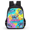 Stitch Peripheral Anime Backpack Men'S And Women'S School Bags