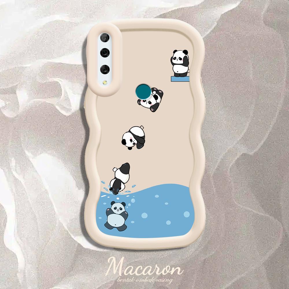 

Окрашенный узор Big Wave Edge Мягкий силиконовый материал Macaron чехол для телефона противоударный защитный резиновый чехол для iPhone Huawei Honor Infinix Tecno Huawei P Smart Z белый