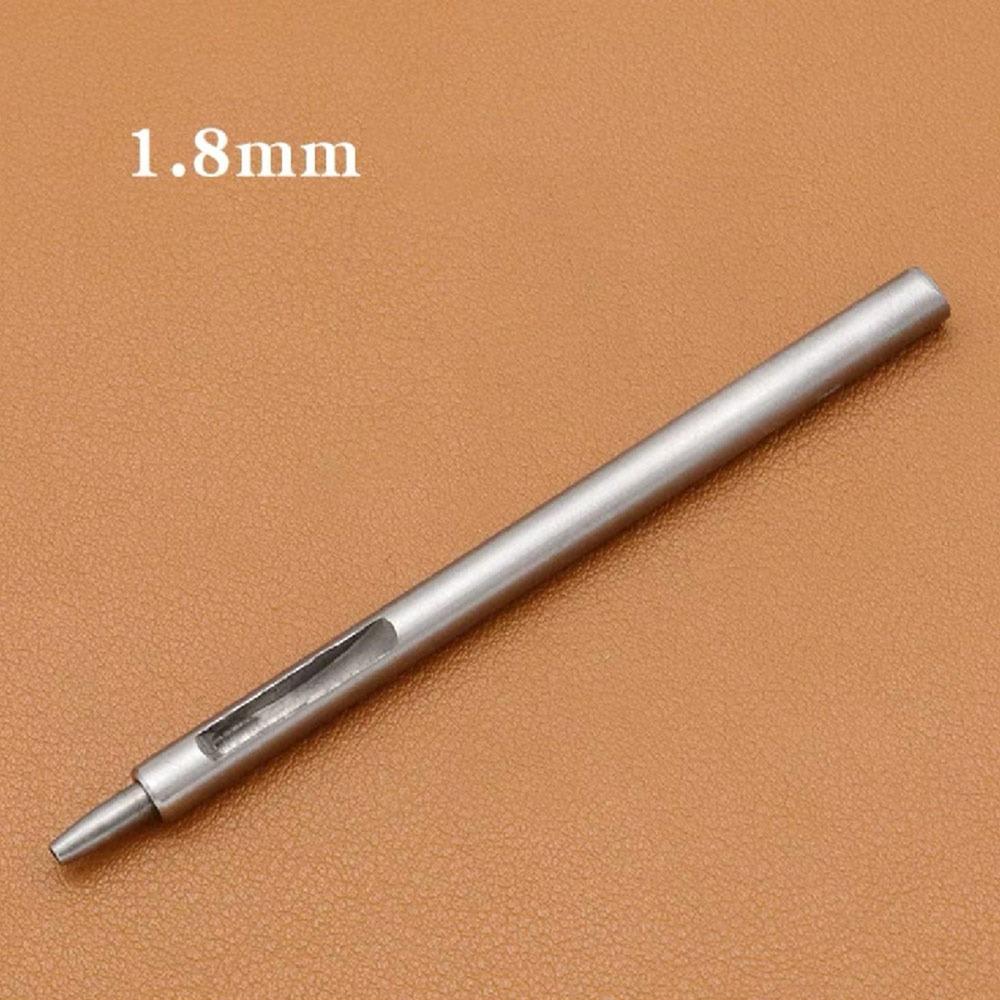 

1Pcs Alloy Steel Round Hole Puncher Straight Head DIY Leather Craft Tool 0.5-10mm Leather Punch Sewing Bag Shoes Belt Watch Band