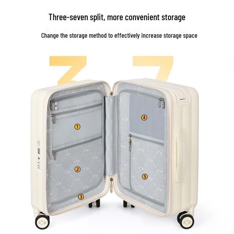 Mango Bird Front-Opening PC Hardside Luggage