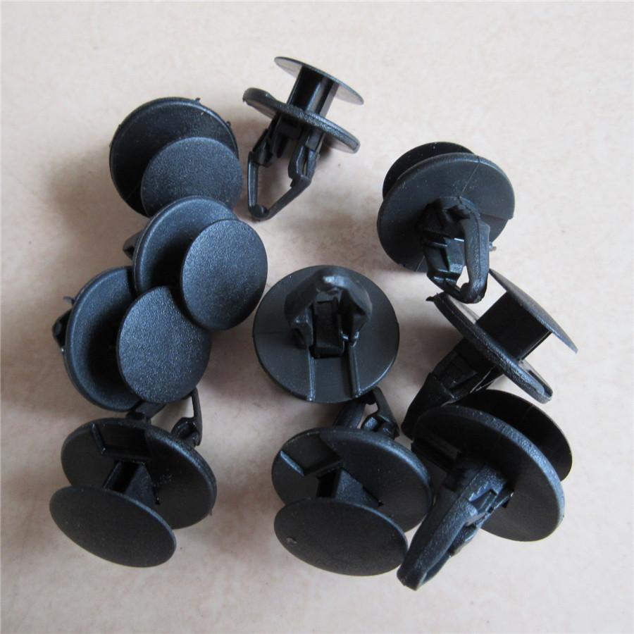 100Pcs 10Sizes Plastic Car SUV Fastener Bumper Panel Fender Clips Push Pin Rivet