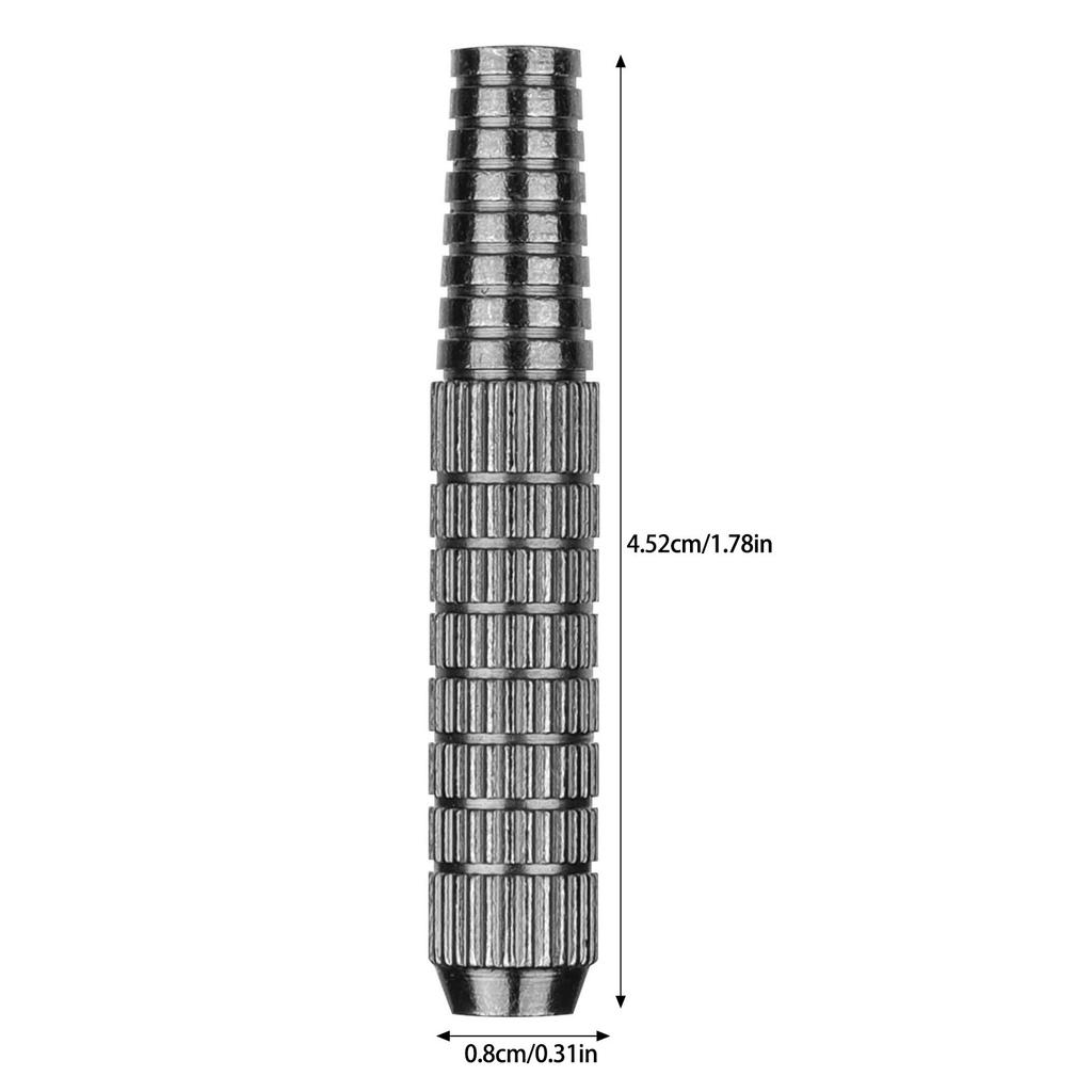 5Pcs/pack 13g Dart Replacements Barrels Metal Dart Barrels for Soft Tip Dart and Steel Tip Dart Dartboards Accessories