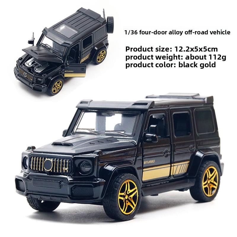 1:36 Simulation Alloy Off-road Vehicle Model Car Model Ornament Children's Toy Pull-back Car