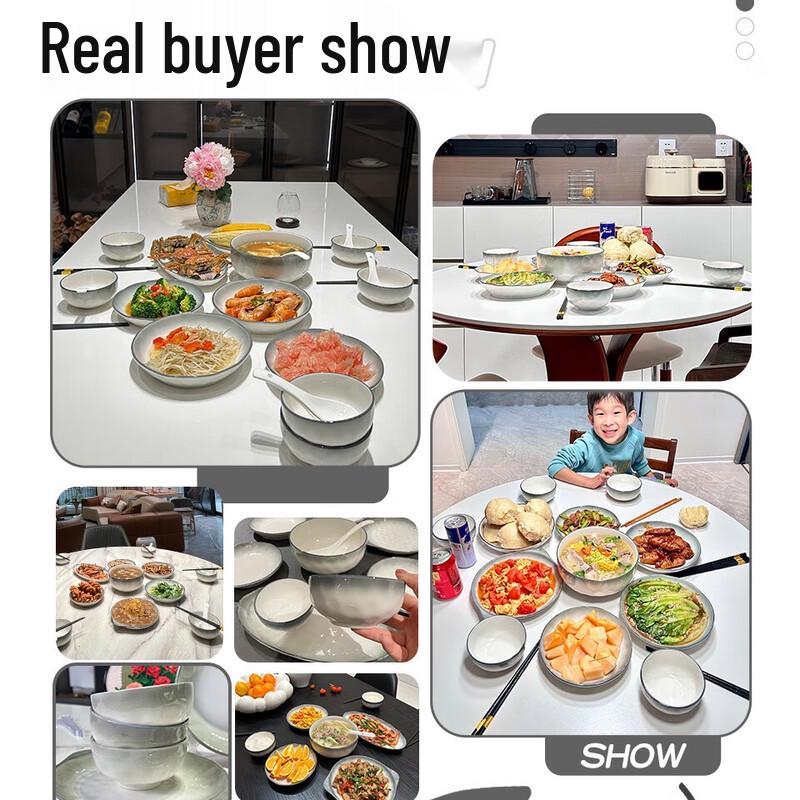 Wanxiang Underglaze Ceramic Dinnerware Set