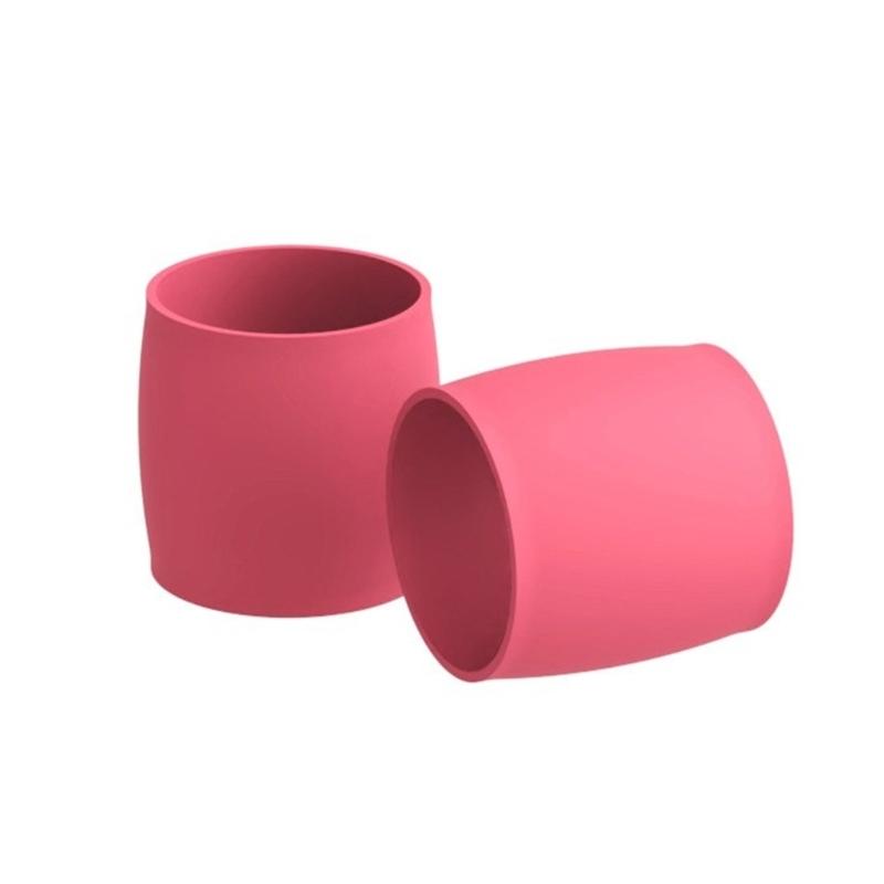 

Bike Handlebars Tape End Fixer Silicones Grip Rings For Antislip Control In Road Mountain Biking рожевий
