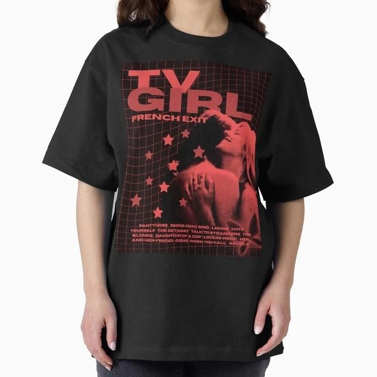 TV Girl French Exit Indie Music Album Aesthetic T-Shirt 2XL
