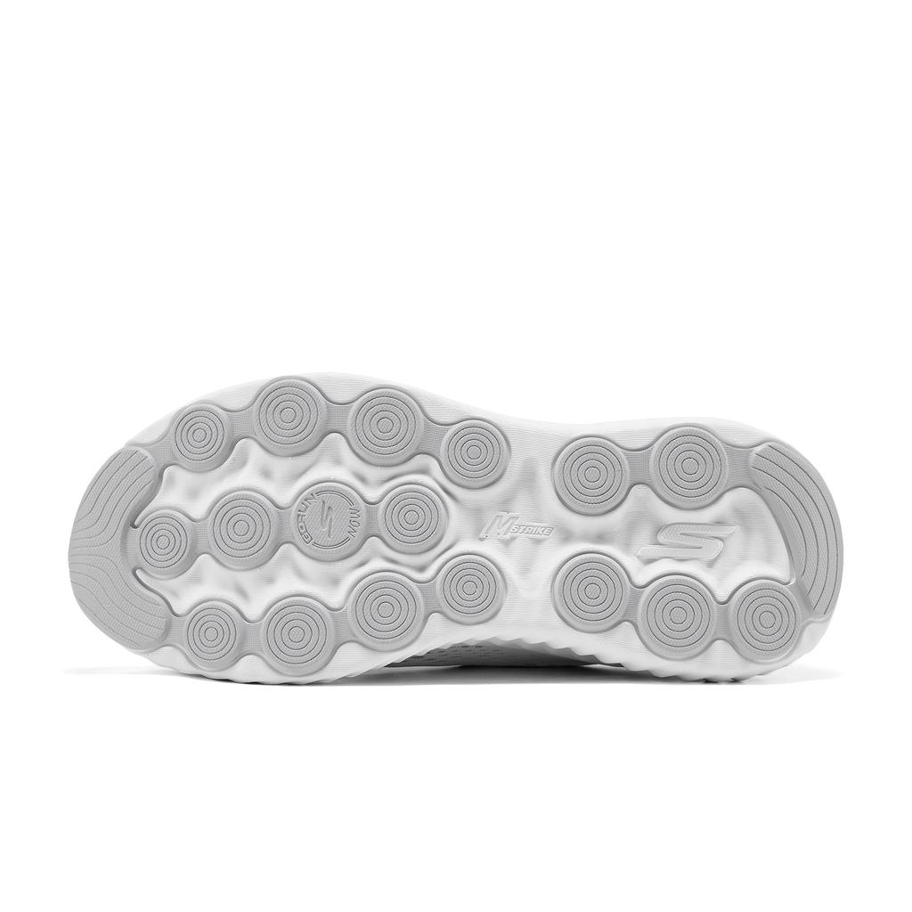 Skechers Go Run Now Comfortable Slip-Resistant Durable Low-Top Casual Training Running Shoes Women Sneaker Silver 129365-WSL