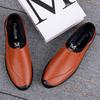 Luxury Brand Men Genuine Leather Casual Shoes Newest Mens Loafers Moccasins Summer Breathable Upscale Driving Walking Social Shoes