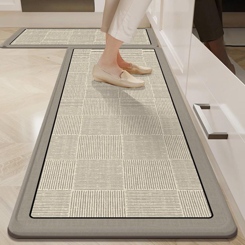 Waterproof Oil-Resistant Kitchen Mat Silicon Diatomite Non-Slip Floor Dining Bathroom Easy Clean