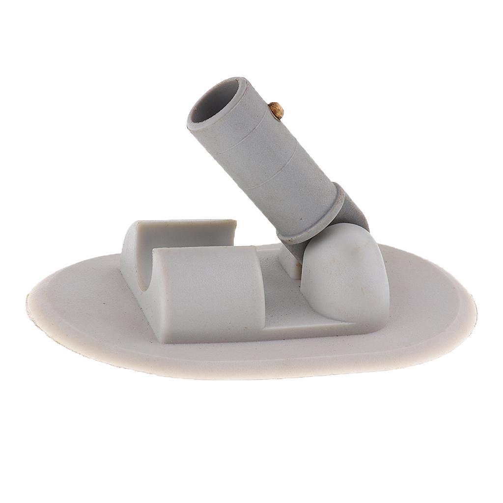 PVC Awning Sun Shelter Mount Fitting for Speedboat Fishing/ Inflatable Boat Marine Hardware Black Gray