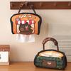 Tissue Box Cartoon Bakery Bear Design Waterproof Large Capacity Storage Pouch with Portable