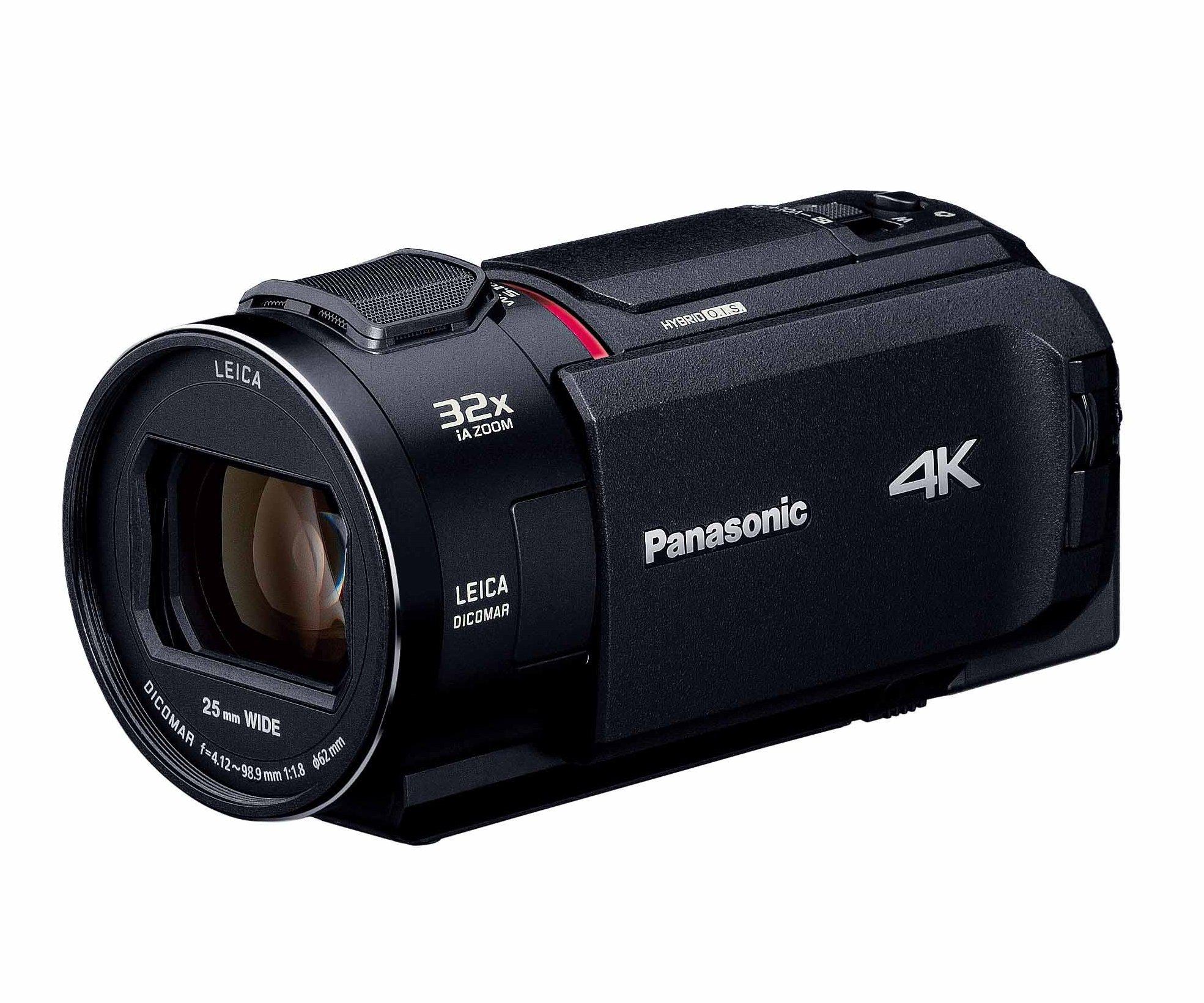 

Panasonic 4K video camera WX1M 64GB wipe shooting later correction black HC-WX1M-K чорний