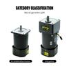 120W Micro AC Motor 110v 220v Single Phase Asynchronous Motor Gear Motor 15mm Motor Shaft+ Speed Controller 5RPM-1350RPM 50/60hz