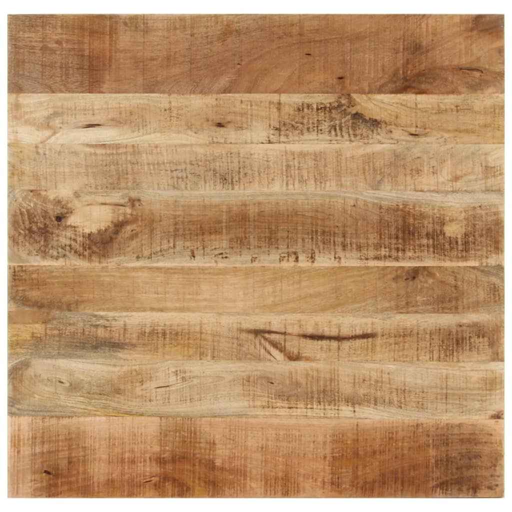 Dining Table Solid Mango Wood 82 X 80 X 76 Cm