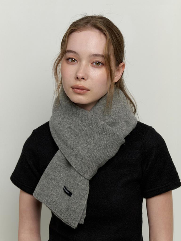 KINDABABY Cozy Knit Muffler - Gray