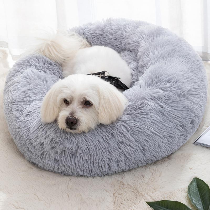 Cuccia rotonda per gatti in peluche, morbida cuccia per cani, sacco a pelo, cuccia per gatti, divano, cesto per cani di piccola, media e grande taglia.