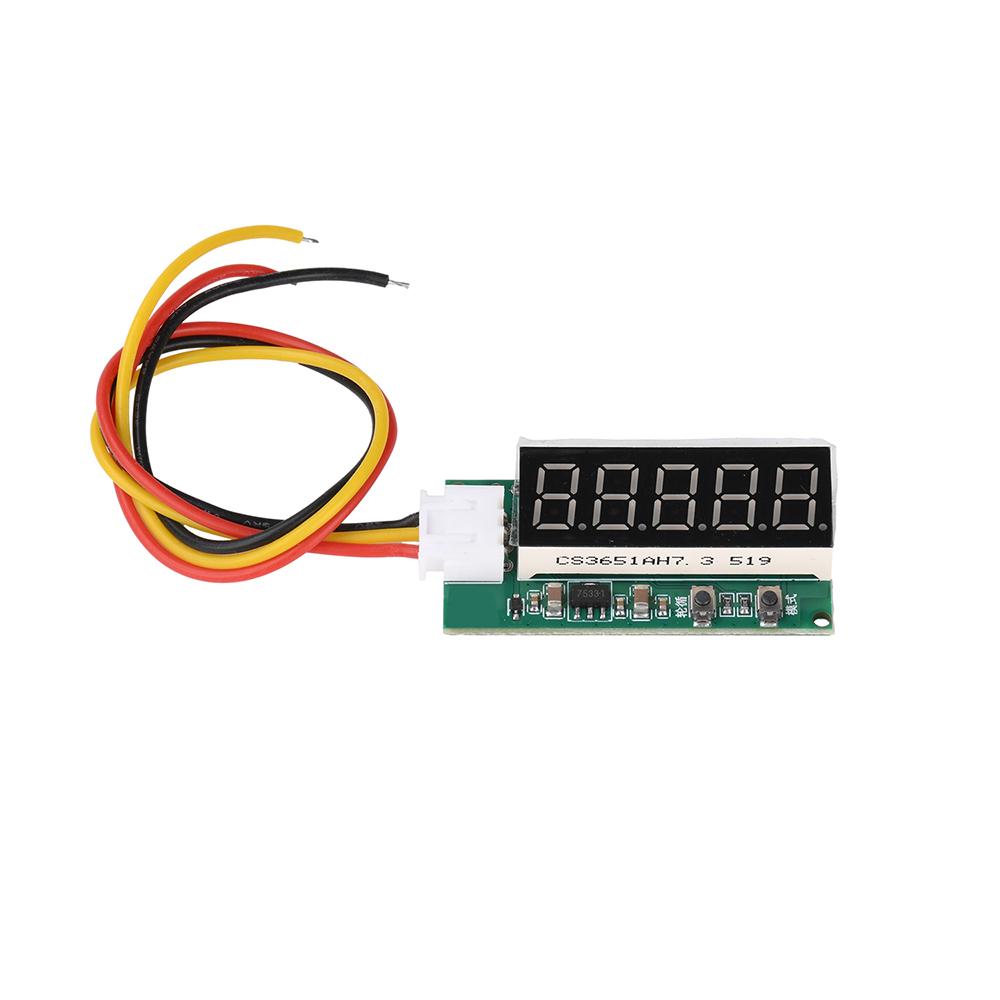 

Mini Digital RPM Tachometer DC 5-24V Brushless Motor Speed Frequency Measuring Meter Gauge Button control with FG signal port