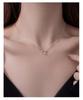 Banyan Tree S925 Silver Mobius Pendant Necklace - Light Luxury, Niche Ins Cold Style Clavicle Chain