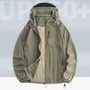 Haut Sonnenschutzjacke Herren Sommer UV Leichtgewicht Eisseide Kapuzenmantel Outdoor Reiten Angeln Windjacke