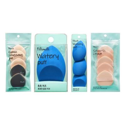 [Fillimilli] Olive Young Makeup Puffs (4types) / Cushion Pang Pang Puff,  Watery Puff