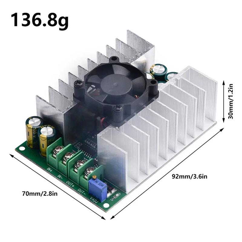 AD23-DC-DC 12-75V To 2.5-50V 500W Adjustable Step-Down Module CC CV Buck Converter Power Supply Module High Power Converter