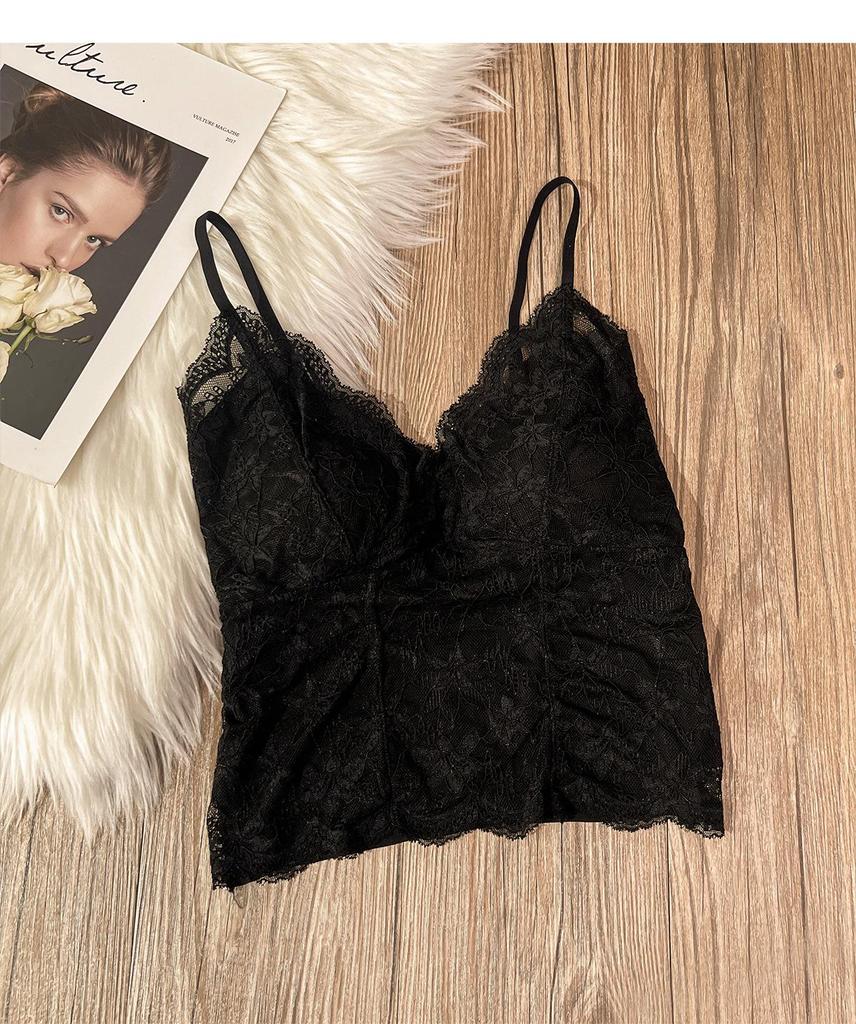 6099 Women's Lace Camisole Bra with Side Support - Spring/Summer Collection