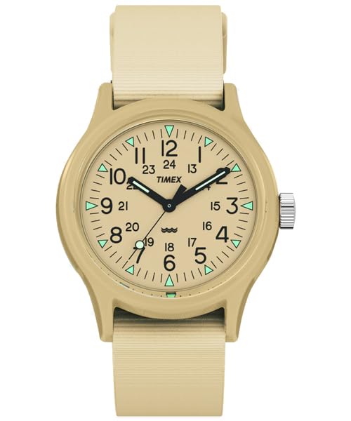 

TIMEX Оригинальные часы для кемпинга Camper TW2Y19800, песочный цвет